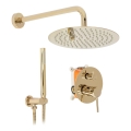 REA-P4110 - LUNGO Concealed Shower Set with Built-In Mixer, Gold