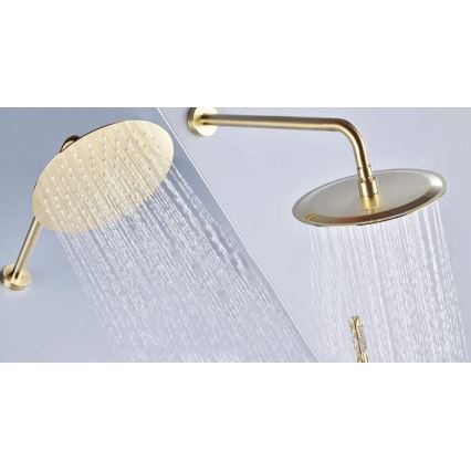 REA-P4110 - LUNGO Concealed Shower Set with Built-In Mixer, Gold