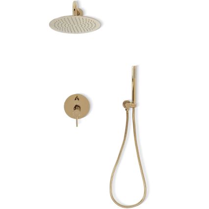 REA-P4110 - LUNGO Concealed Shower Set with Built-In Mixer, Gold