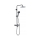 REA-P4113 - LUNGO Thermostatic Shower Set, Matte Black