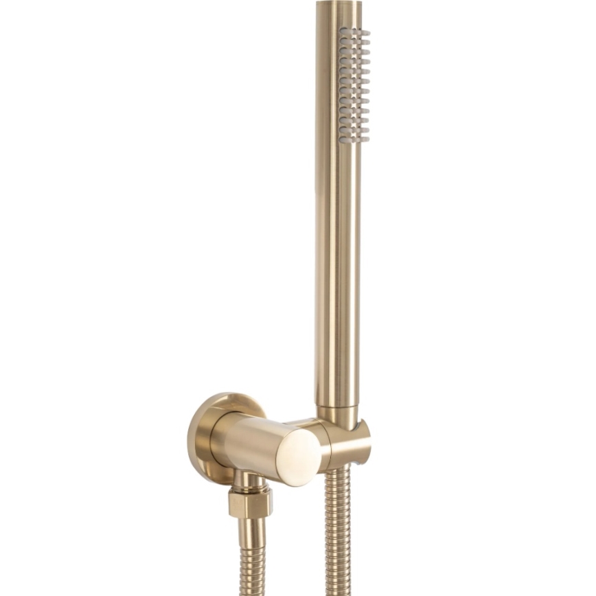 REA-P4160 - LUNGO Concealed Shower Set with Built-in Mixer, Brushed Gold