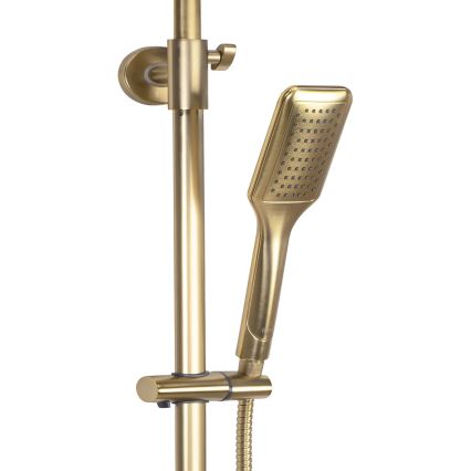 REA-P5004 - TOM Thermostatic Shower Set, Brushed Gold