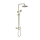 REA-P5960 - LUNGO DIAMOND Thermostatic Shower Set in Gold