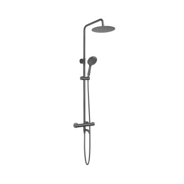 REA-P6386 - LUNGO Thermostatic Shower Set, Titanium