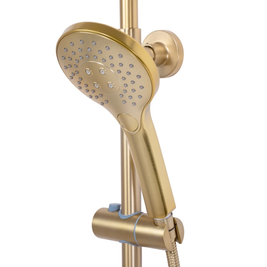 REA-P6602 - VINCENT Thermostatic Shower Set, Brushed Gold