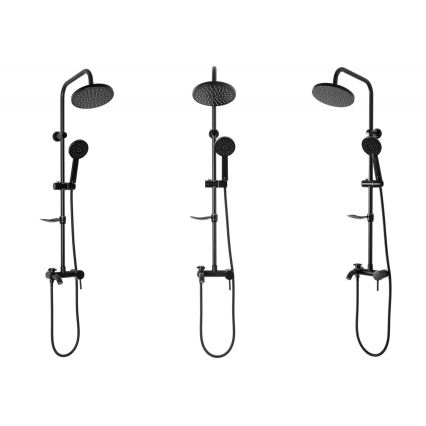 REA-P7005 - LUIS Shower Set Matte Black