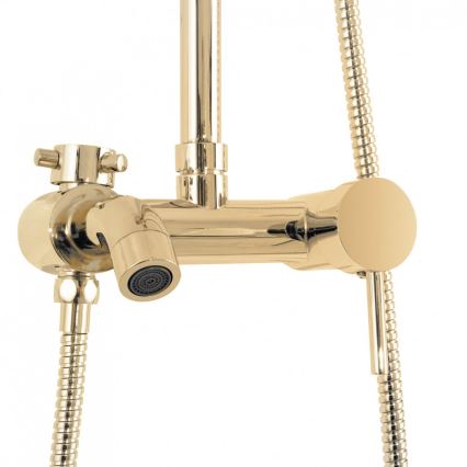 REA-P7006 - LUIS Shower Set with Mixer, Gold