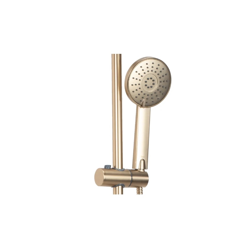 REA-P7051 - LUIS Brushed Gold Shower Set with Mixer Tap