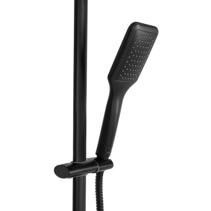 REA-P7101 - Shower Set with TOM Thermostatic Mixer, Matte Black