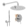 REA-P8007 - LUNGO Concealed Shower Set, Polished Chrome