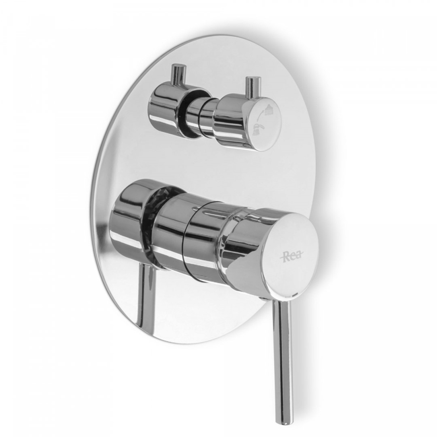 REA-P8007 - LUNGO Concealed Shower Set, Polished Chrome