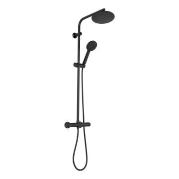 REA-P8804 - BLISS Thermostatic Shower Set, Matte Black