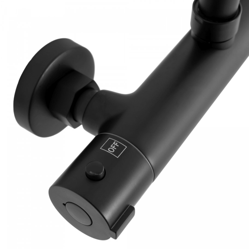 REA-P8804 - BLISS Thermostatic Shower Set, Matte Black
