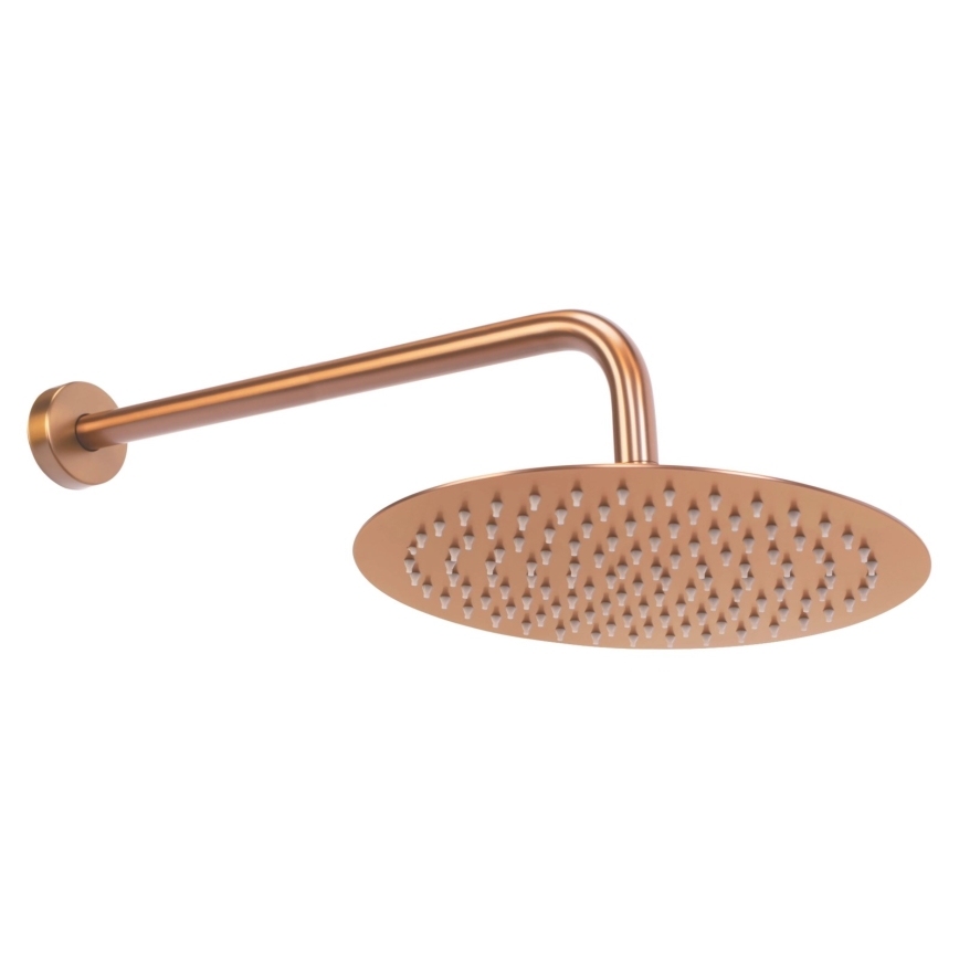 REA-P8809 - LUNGO Concealed Shower Set with Built-in Mixer, Brushed Copper Finish