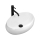 REA-U0462 - Countertop basin LINDA 34 x 48.5 cm, ceramic/glossy white