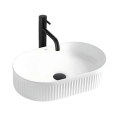 REA-U0603 - VANDA Countertop Basin 31x49 cm Ceramic/Glossy White
