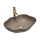 REA-U0629 - PEARL Countertop Basin 38 x 50.5 cm, Ceramic/Brown