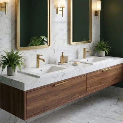 REA-U0786 - DAFNE recessed washbasin 47 x 62 cm, ceramic / glossy white