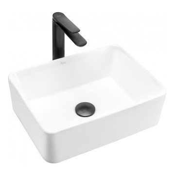 REA-U0952 - ANITA MINI Countertop Basin 31x41 cm, Ceramic, Glossy White