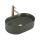 REA-U3611 - VANDA countertop basin 31x49 cm, ceramic/dark green