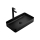 REA-U3690 - DENIS Countertop washbasin 35x61 cm, ceramic, matte black