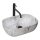 REA-U3800 - Countertop Basin LIVIA 33,5x46,5 cm ceramic/grey/stone effect