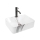 REA-U5052 - Countertop basin KELLY 38x49 cm ceramic/white/marble decor