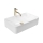 REA-U5055 - BERTA Countertop Washbasin 35.5 x 56 cm, ceramic / glossy white