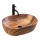 REA-U5060 - AMELIA 34.5 x 48 cm Countertop Washbasin, Ceramic with Wood Effect