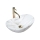 REA-U5063 - Countertop basin ROYAL MINI 30x47 cm ceramic/white/stone effect