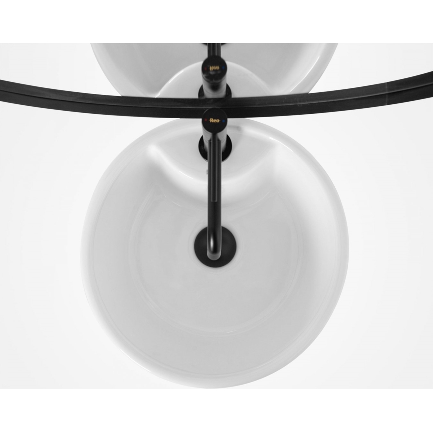 REA-U5635 - Freestanding washbasin BLANKA 85x40 cm ceramic/glossy white