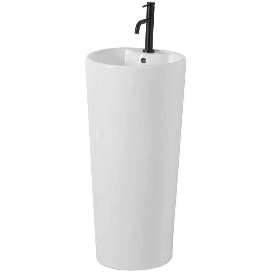 REA-U5635 - Freestanding washbasin BLANKA 85x40 cm ceramic/glossy white