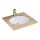 REA-U6330 - NEL Recessed washbasin 39 x 47.5 cm, ceramic / glossy white