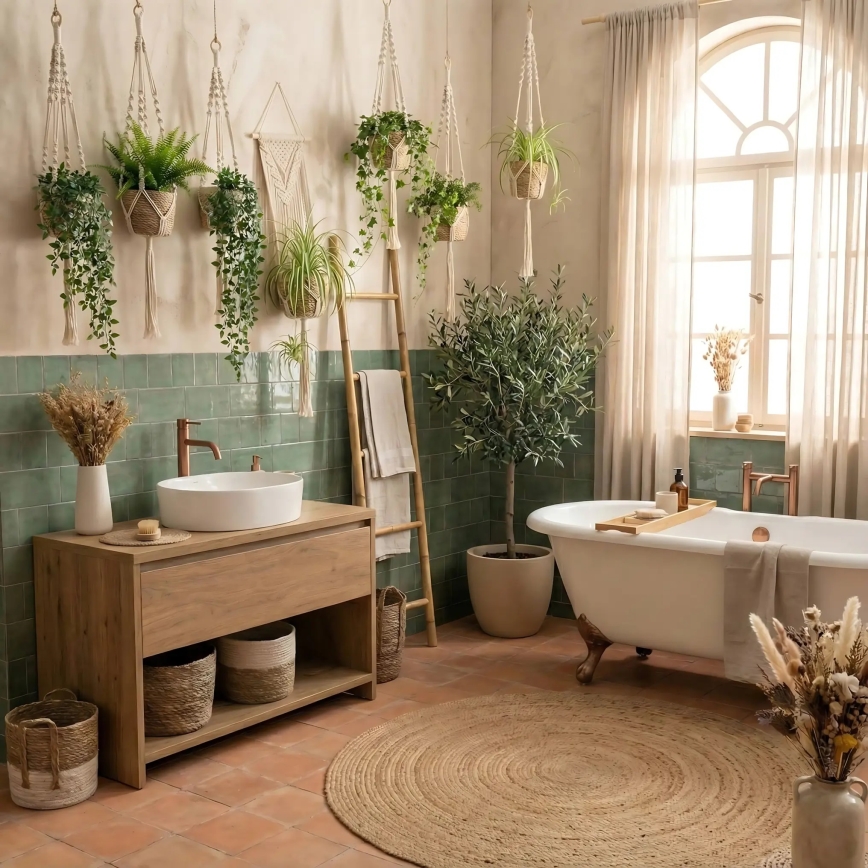 REA-U6370 - Countertop washbasin JOANA 38,5x50,5 cm ceramic/glossy white