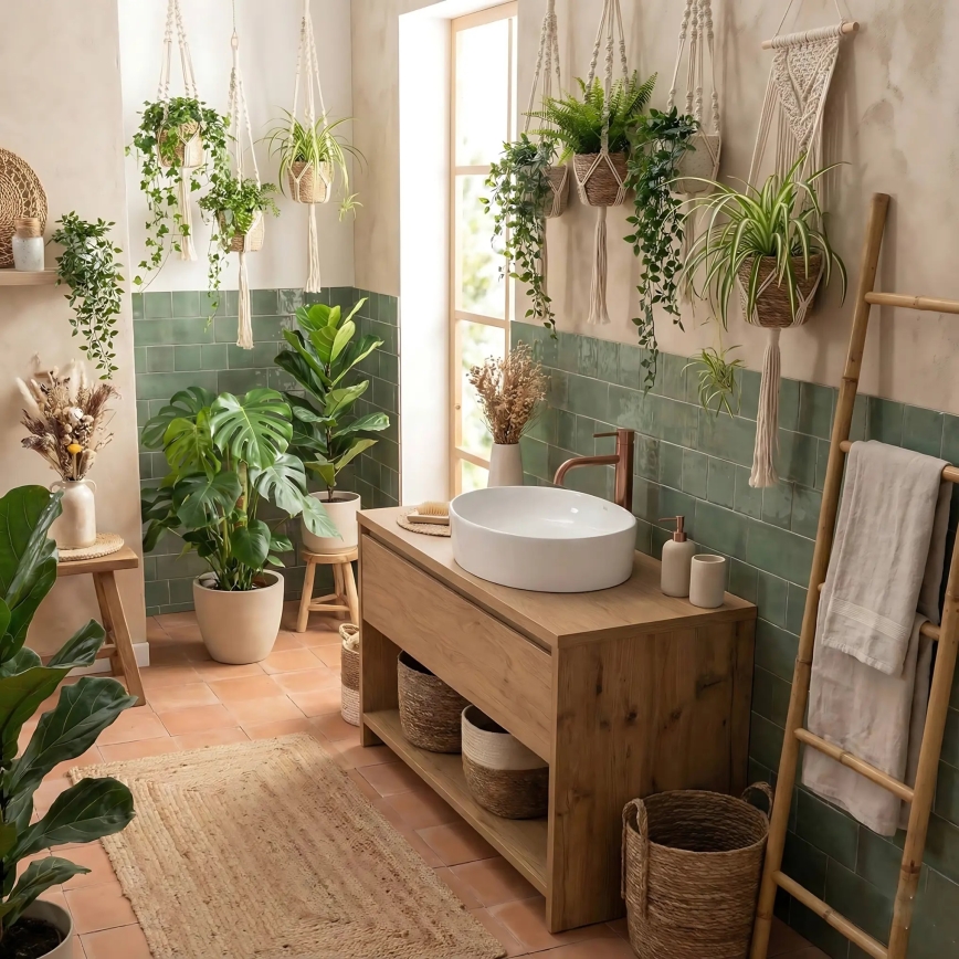 REA-U6370 - Countertop washbasin JOANA 38,5x50,5 cm ceramic/glossy white