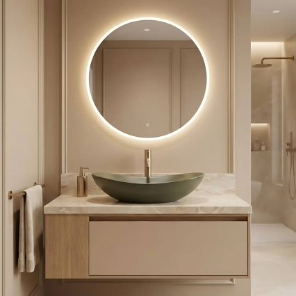 REA-U6372 - Countertop washbasin ROYAL 35,5x61,5 cm ceramic/olive