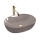 REA-U6380 - LISA countertop basin 35 x 49 cm, ceramic, glossy brown