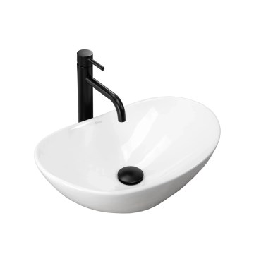 REA-U6507 - ROYAL MINI Countertop Basin 30x47 cm ceramic/white