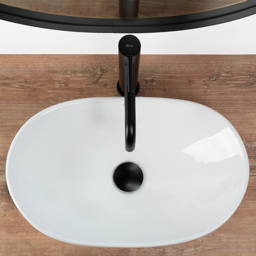 REA-U6507 - ROYAL MINI Countertop Basin 30x47 cm ceramic/white