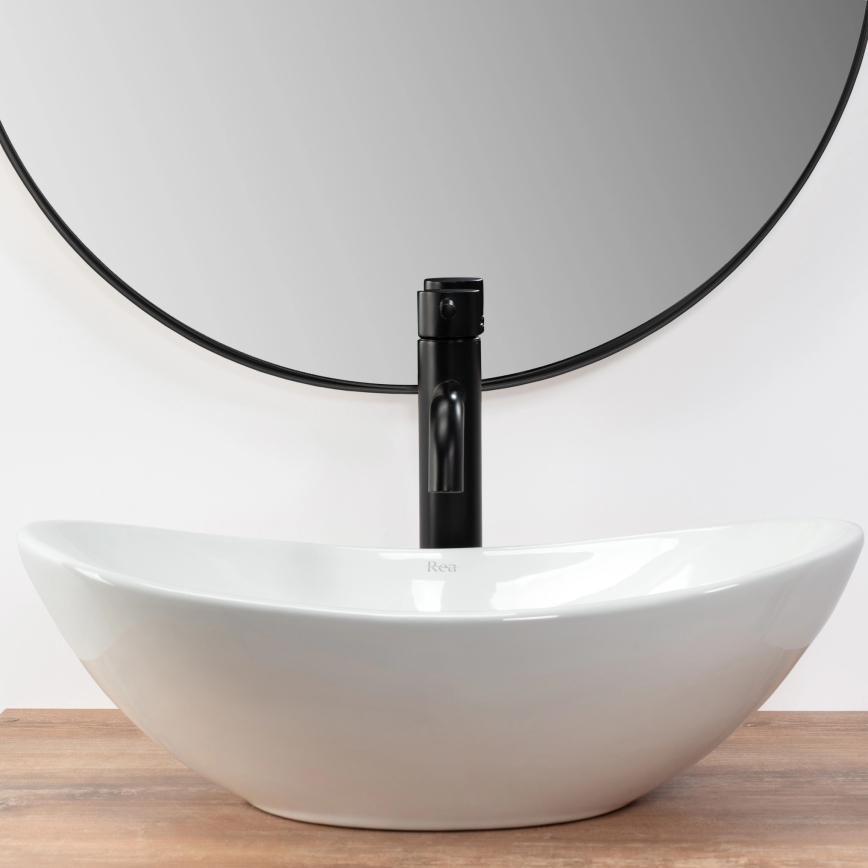 REA-U6507 - ROYAL MINI Countertop Basin 30x47 cm ceramic/white