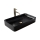 REA-U6510 - DENIS Countertop Basin 35 x 61.5 cm, Ceramic / Matte Black