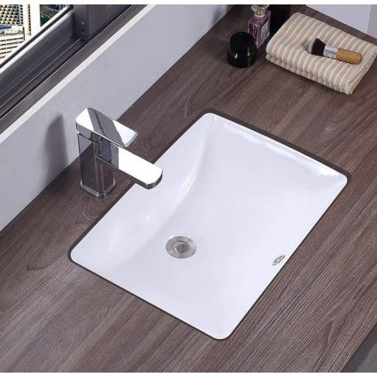 REA-U6653 - ADELA built-in washbasin 33 x 46 cm, ceramic / glossy white