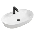 REA-U7900 - AURA countertop washbasin 40.5x60.5 cm ceramic/glossy white