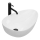 REA-U8536 - GRETA Countertop Basin 39x56 cm, Ceramic/Glossy White