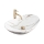 REA-U8548 - ROYAL Countertop Basin 36x60.5 cm ceramic/marble decor