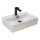 REA-U8701 - BONITA Countertop basin 36x51 cm ceramic/glossy white