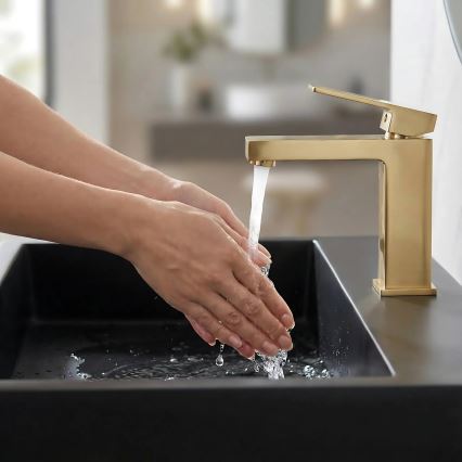 REA-U8779 - GOYA 37 x 60 cm Countertop Basin, Mineral Composite / Matte Black