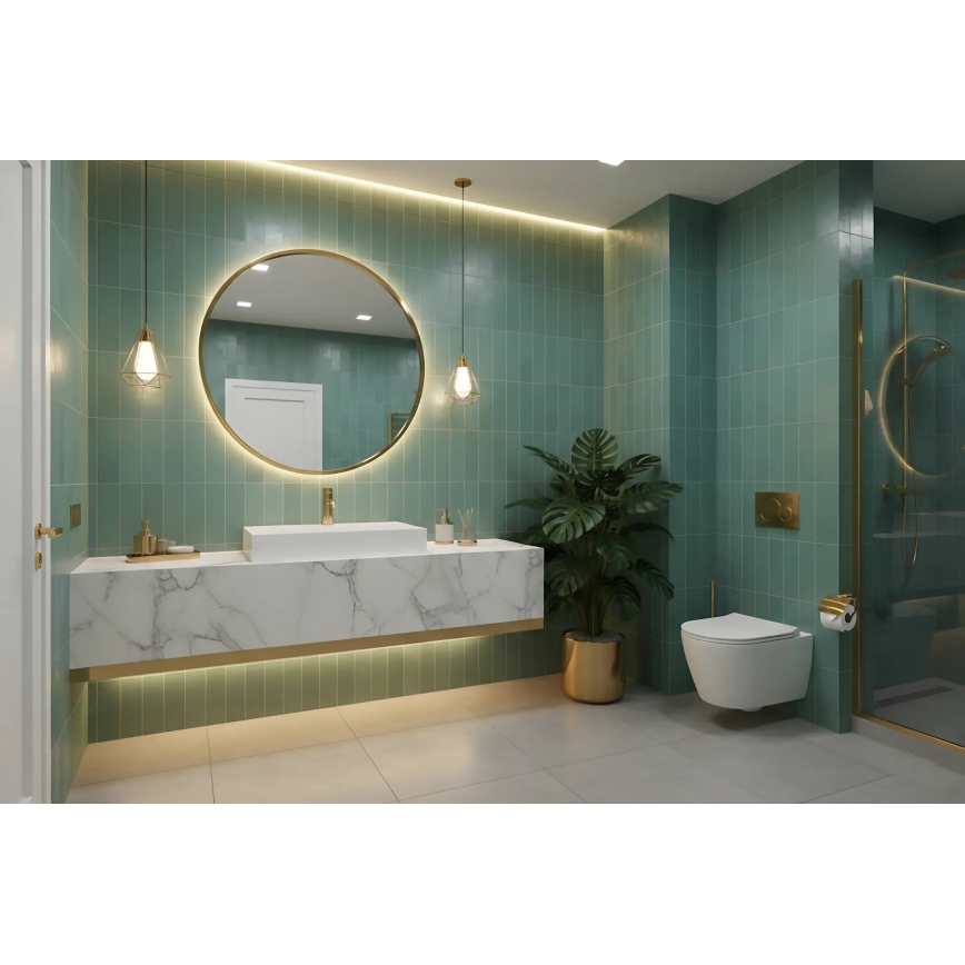 REA-U8900 - GOYA Countertop Basin 37x50 cm Mineral Composite/Matte White