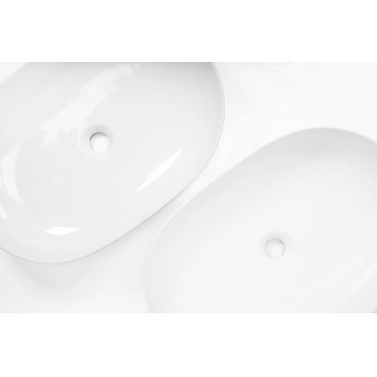 REA-U9653 - CLEO Countertop Basin 41 x 60.5 cm ceramic/matte white