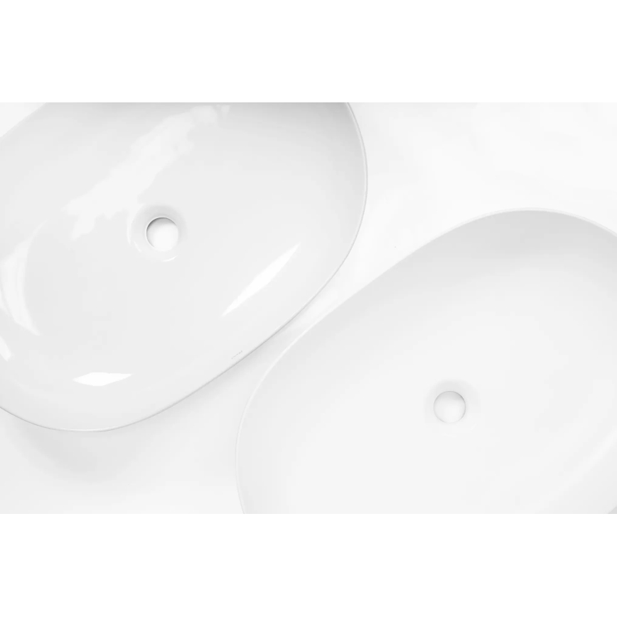 REA-U9653 - CLEO Countertop Basin 41 x 60.5 cm ceramic/matte white